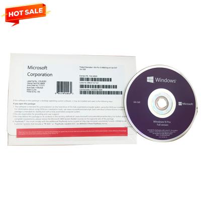 China Windows 10 Professional Full Package OEM English DHL Free Shipping OEM Key 12 Months Guaranteed Windows 10 Pro for sale