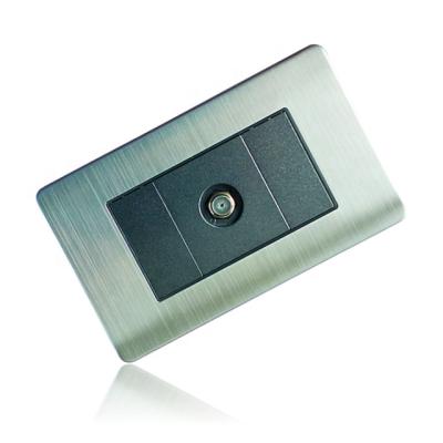 China Fire Retardant High Quality Stainless Steel Panels South American TV SOCKET for sale