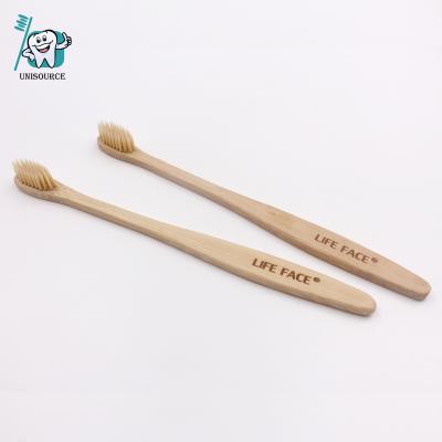 China 2021 Chinese Cheap Private Label Bamboo Toothbrush Plastic Biodegradable Free for sale