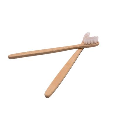 China 2020 Natural Bamboo Wooden Hotel Charcoal Toothbrush Bamboo Charcoal Toothbrush 100% Biodegradable Bamboo Wood Handle Round Bamboo Toothbrush Plastic Freely for sale