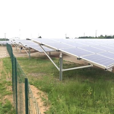 China Simple and cost-effective solar panel mounting structure ground support system for sale