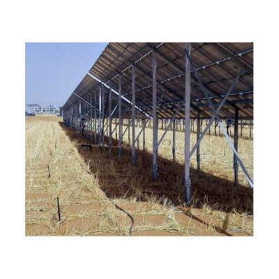 China Aluminum 6005-T5 5KW Solar Irrigation Project Installation Solar Farm Structure for sale