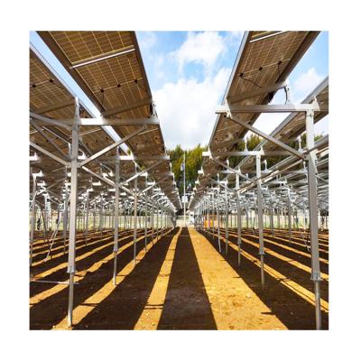 China Easy Installation Farm Support Structure Solar System for sale