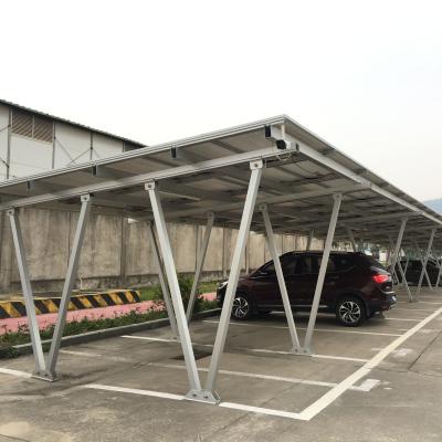 China Easy Installation Parking Lot Support Structure For Solar Panel for sale