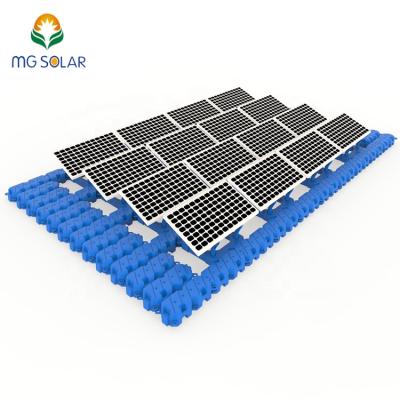 China Alumium alloy floating structure system for solar panel mounting for sale