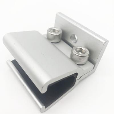 China 6005-T5 Aluminum & SUS 304 Factory Directly Supply High Quality Solar System Clamp Position Seam Roof for sale