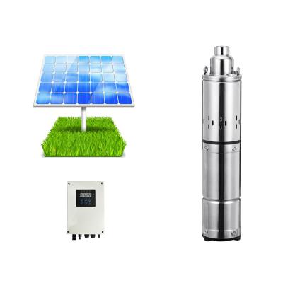 China DC Brushless Solar Motor Pump 24V Irrigation and Agriculture Hybrid Solar Water Pump for sale