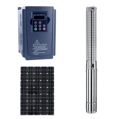 China Customized 4kw 5.5kw Solar Water Pump Controller 200v 400v Power Water Pump Inverter 23X16X17cm for sale