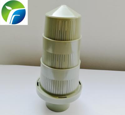 China Plastic stain top and bottom strainer water distributor for water filter tank for sale