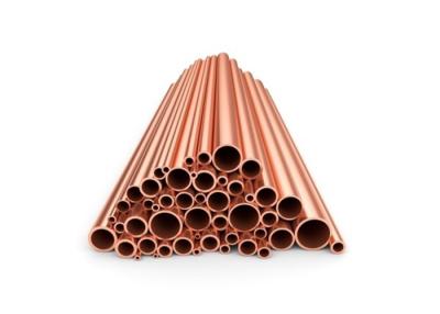 China Round Beryllium Copper Pipe , UNS C17200 Copper Alloy Tube For Water Heater for sale