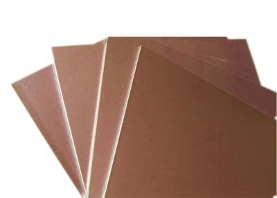 China Anti Abrasion Beryllium Copper Plate UNS C17500 C17200 Customized Thickness for sale