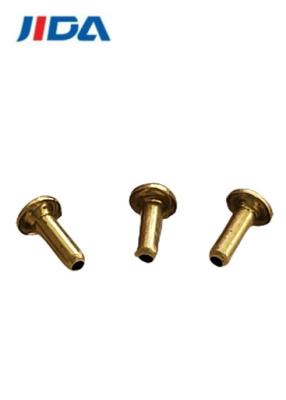 China ISO9001 Crimped Tubular Hollow Brass Blind Rivet Nut For Metal for sale