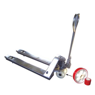 China Custom Stainless Hand 2000kg 3000kg Hydraulic Pallet Truck For Hotels for sale