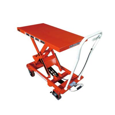 China Widely factory price custom mobile single hydraulic double scissor lift table for sale