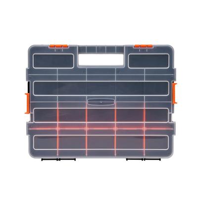 China Heavy Duty Pit Selling REACH TUV Approved 15 Inch Transparent Tool Box for sale