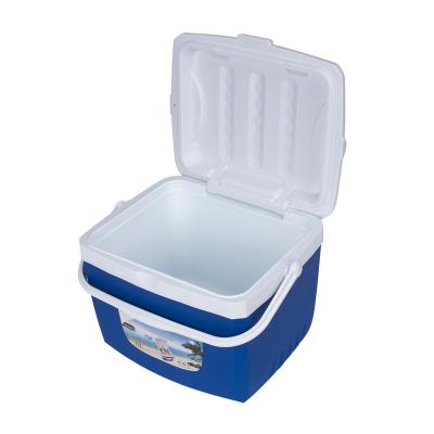 China PP Insulated Plastic Outdoor Camper Easy Carry 13L EPS Cooler Box for sale