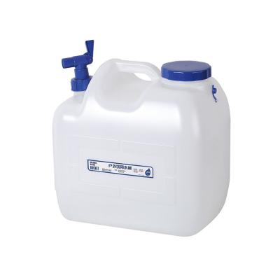 China Sustainable 23L Outdoor Plastic Cooler Water Container With Tap Water Carrier for sale