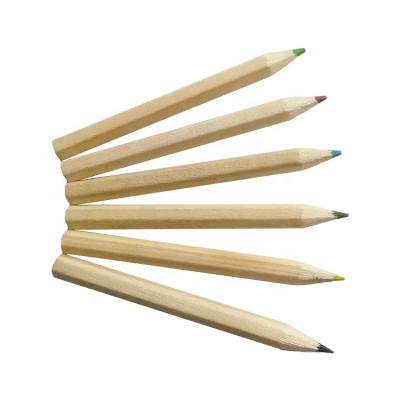 China Office Factory 18 Years Old Natural Wood School Supplies Mini Color Pencil Free Sample Set for sale