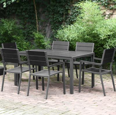 China Eco-Environmentally outdoor table chair furniture garden garden table set and outdoor commercial furniture for sale