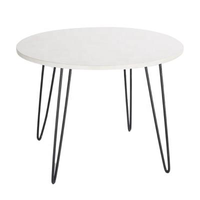 China (Others) Nordic simple modern luxury adjustable fashion living room coffee table table small metal side legs for sale