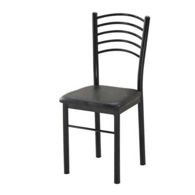 China (Other)new modern simple dining chair family restaurant iron iron leisure chair adjustable nordic simple back chair for sale