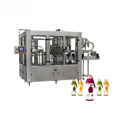 China Beverage washing filling capping 3 in 1 juice filling machine/line/unit for plastic bottle for sale