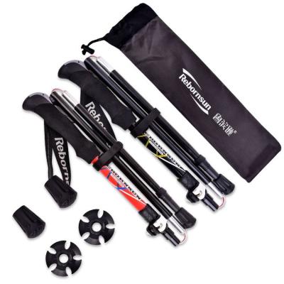 China Eva Robinson | Ultralight Trekking Poles Hiking High Quality Quick Lock Customized Canes and Canes Alpenstocks Stick Folding for sale