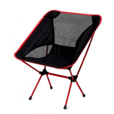 China Wild Camping/Outdoor Lightweight Aluminum Alloy Folding Moon Chair Sketch Leisure Back Recliner Beach Chair Tourism/Fishing Chair Beach Game for sale