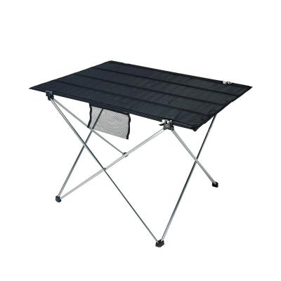 China Aluminum Alloy Folding Table Portable Outdoor BBQ Mesh Beach Picnic Table Leisure Table for sale