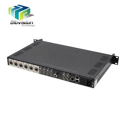 China P2P dibsys hd h.264 hevc encoder sds cvbs new ypbpr hd-mi input option support B frame for sale