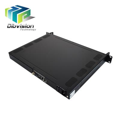 China Digital CATV or DTV RF Broadcasting System Modulator with Multiplexer IP 1024 to cofdm Converter for sale