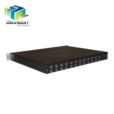 China New 24 Digital TV Head-end system china hd rf modulator integrated hevc encoders for cable TV MATV headend rf distribution for sale