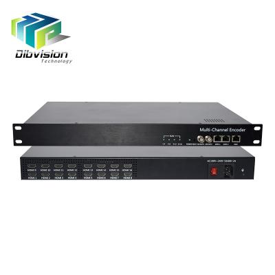 China HEVC H.265 ASI 16 Channel HEVC HD Encoder IP H265 ASI Encoder Catv Headend Radio Mux and TV Broadcast Equipment for sale