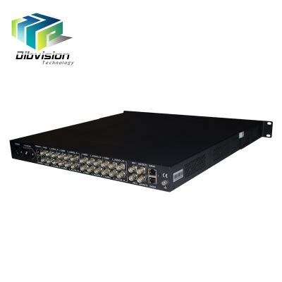 China High Quality IPTV H264 MPEG2 dibsys 8 Channels SD UDP IP Encoder For Low Bitrate Advertising Peru TV Digital Headend for sale