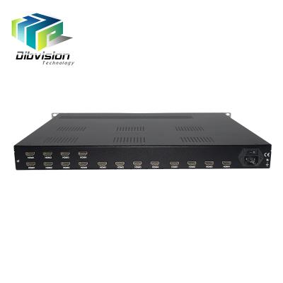 China Digital TV Headend System 16 in 1 hd mpeg4 avc hevc encoder h265 dvb rf modulator radio and tv broadcast equipment for sale