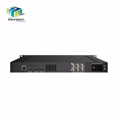 China Digital Signage Digital Live 2 ASI h265 TV Broadcasts 4K Streaming Encoder for Remote Live Rebroadcasts and Real Time Transmission for sale