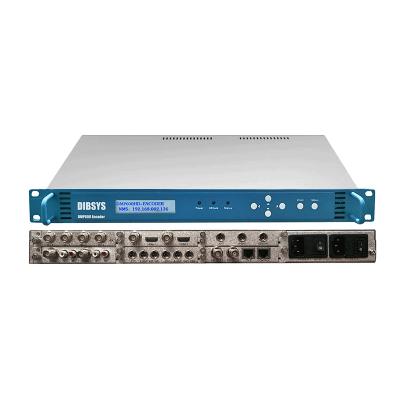 China TV Channels Digital Broadcasting Systems (DMP600) Telco Modules Design 6 in 1 H.265 4K IP Video Encoder with 4*3G-SDI Input for sale