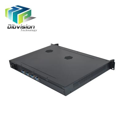 China Digital TV Head-end System 16 av to ip encoder mpeg4 avc/h.264 video flame for mmds digital tv system for sale