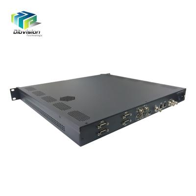 China Digital TV and IPTV headend system ENC3411 HD-MI IDS CVBS MPEG2 H.264 full HD encoder for TV broadcast system with VBR CBR encoding output full hd and sd for sale