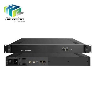 China Cable ip digital catv rf qam digital headend tv modulator 48 channels nonadjacent dvb c output for sale