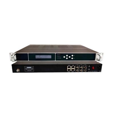 China Digital TV Head-end System Cable TV digital headend IP to RF Modulator for hotel hospital TV application for sale