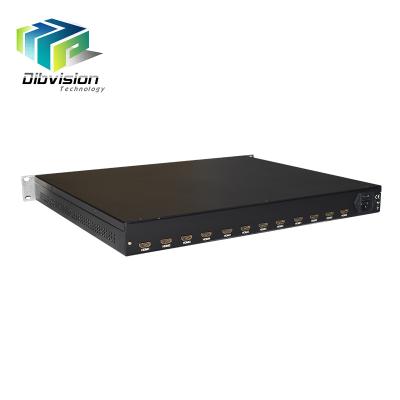 China Digital TV Head-end System Dibvision 12 Channels HD-MI To DVB-T H.264 Encoder Modulator for sale