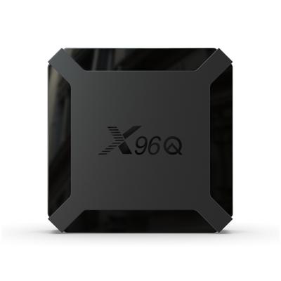 China Support 4K Low Price Android TV Box 4K X96Q Allwinner H313 1G 8G 2G 16G 2.4G WiFi Smart Android TV Set Top Box 10.0 Daqu for sale