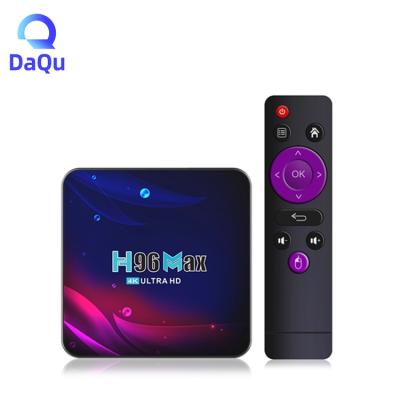 China 2021 Newest Support OS Android 11 Dual Band WIFI OTT TV Media Player 4K BOX Max Set Top Box H96 V11 RK3318 2G 4G RAM 4K Smart TV for sale