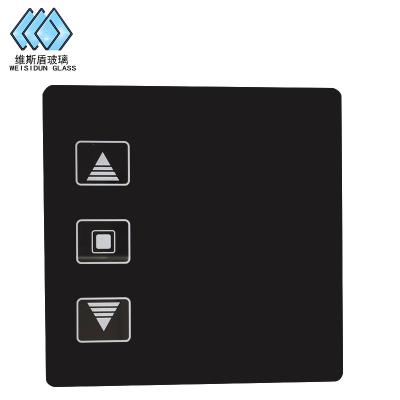 China Video Access Control Equipment Customized Modern Customized Tempered Glass Panel for sale