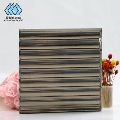 China Modern Anti-slip Tempered Glass Fabric Laminated Frosted Glass Laminated Glass for sale