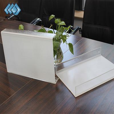 China Modern Glass Aluminum U Channel U Channel Glass For Exterior Wall Of Toughened U Building Glass for sale