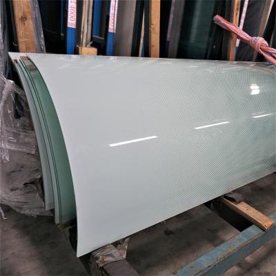 China Good Quality Contemporary Jumbo Size Curved Tempered Glass Price for sale