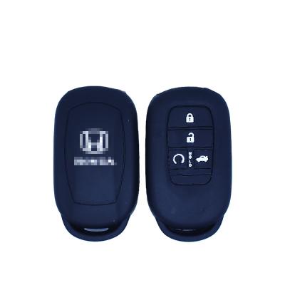 China Other Wear Resistant Car Key Protector Portable Silicone Rubber Storage Case Key Cover For Honda for sale