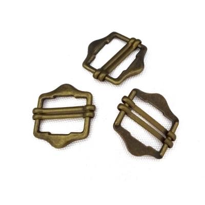 China Custom Roll Nickel Free Zinc Alloy Overall Belt Adjustable Webbing Slide Buckle For Backpack for sale